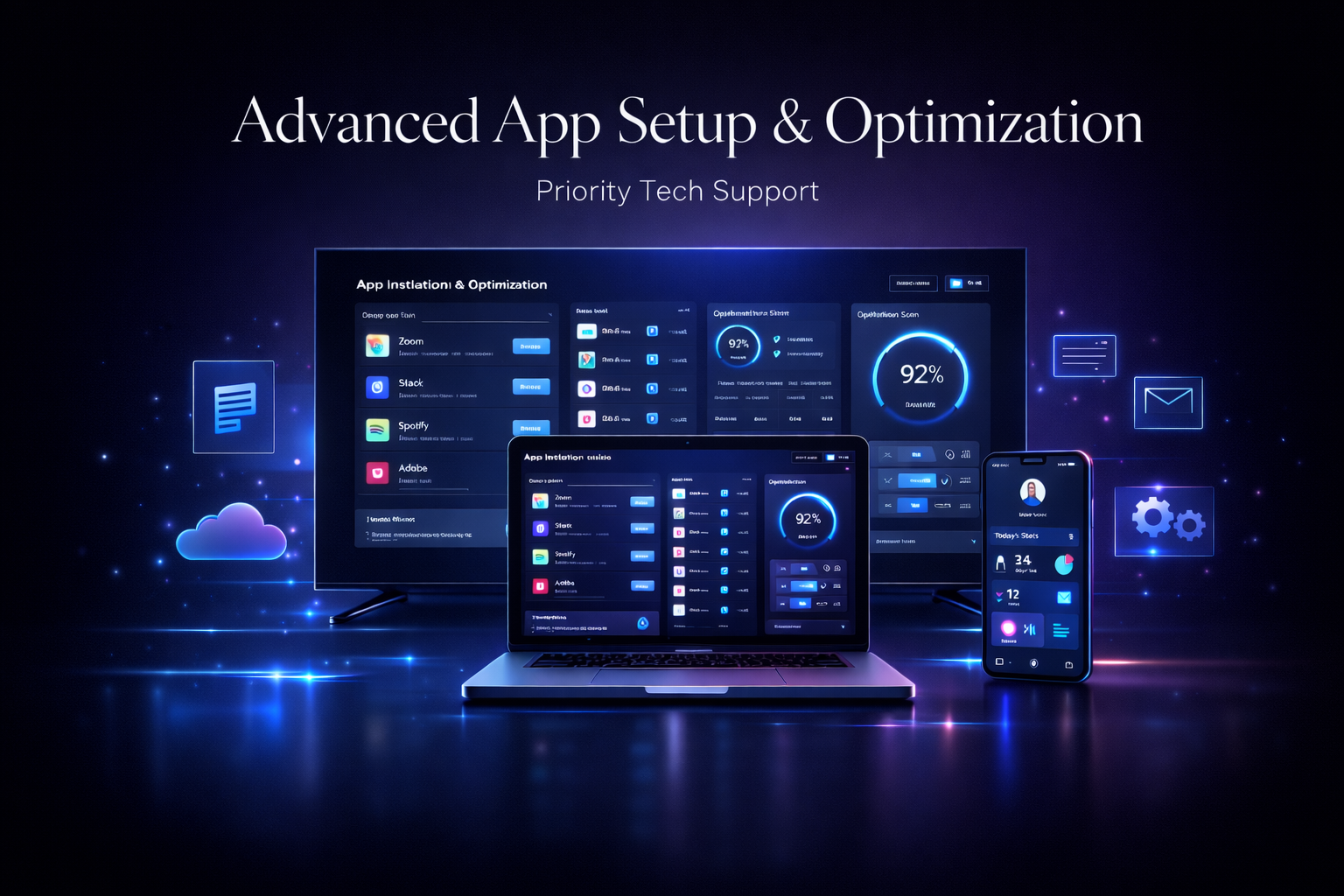 Advanced App Setup & Optimization + Priority Tech Support